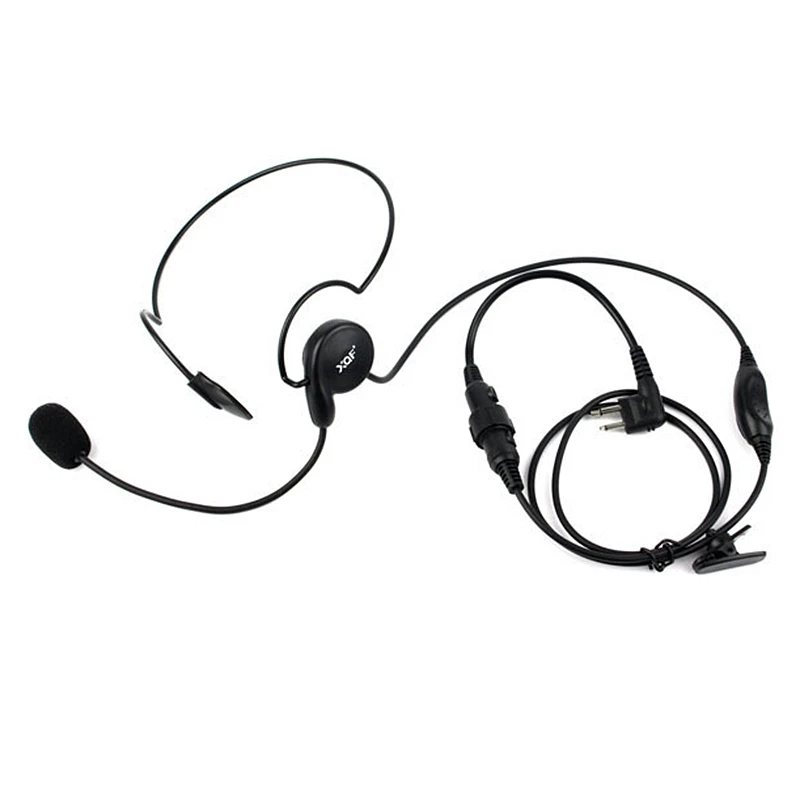 

Advanced Unilateral Headphone Mic Neckband Earpiece Cycling Field Tactical Headset For Motorola Radio GP3688 GP300 GP68 EP450