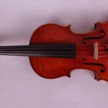 4 строки 4/4 скрипки детали из черного дерева клена пламени антикварная лакированная ель мастер мощный звук Pro