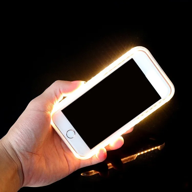 Light up 3rd Generation Glowing Phone Case Cover for iPhone X 8 6 6S 7 5s