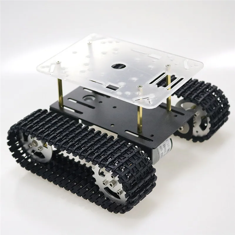 Шасси гусеничного автомобиля Smart Robot с двигателем 33GB 520 для Arduino игрушечная деталь