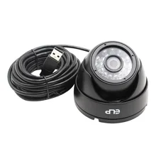 Facial recognition Outdoor Indoor Waterproof CCTV Security Camera plug and play dome usb camera driver with metal case ELP-UD258