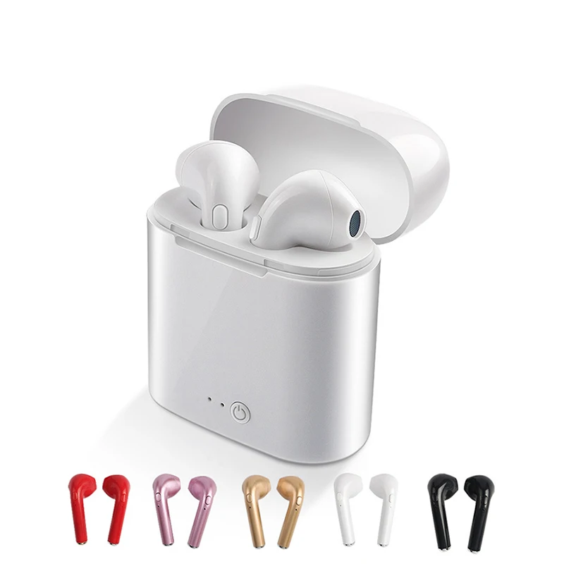 

LinXiang Universal TWS i7S Headset Bluetooth V5.0 Stereo Sport Earbuds Mini Wireless Earphone With Microphones For iPhone Xiaomi