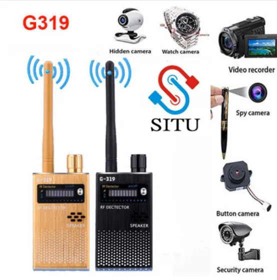 NEW G319 Anti-Spy GPS Signal Lens GPS GSM WIFI G3 G4 SMS RF Tracker GSM SPY Bug Detector Anti Candid Camera Detector