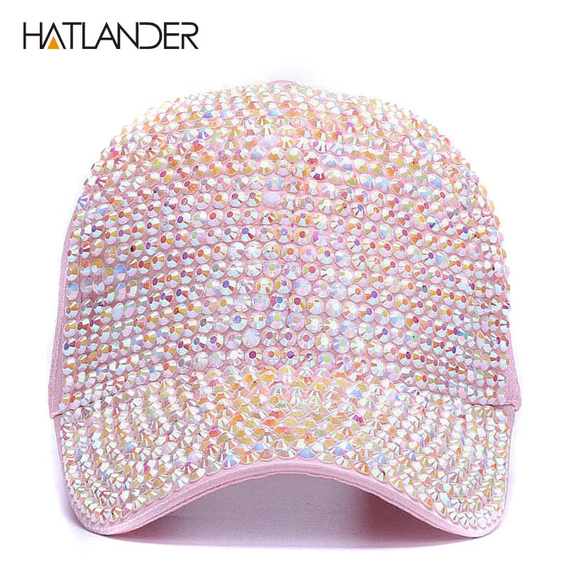 Женская Бейсболка с бриллиантами [HATLANDER]|Мужские бейсболки| |