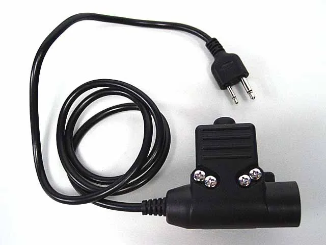 Element Airsoft U94 Headset PTT for ICOM 2 Pin Radio