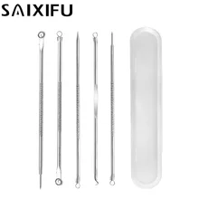 5 шт. средство для устранения черных точек удалитель акне прыщи лечение иглы удаление иглы прыщи уход за кожей лица инструмент для ухода за кожей QT31