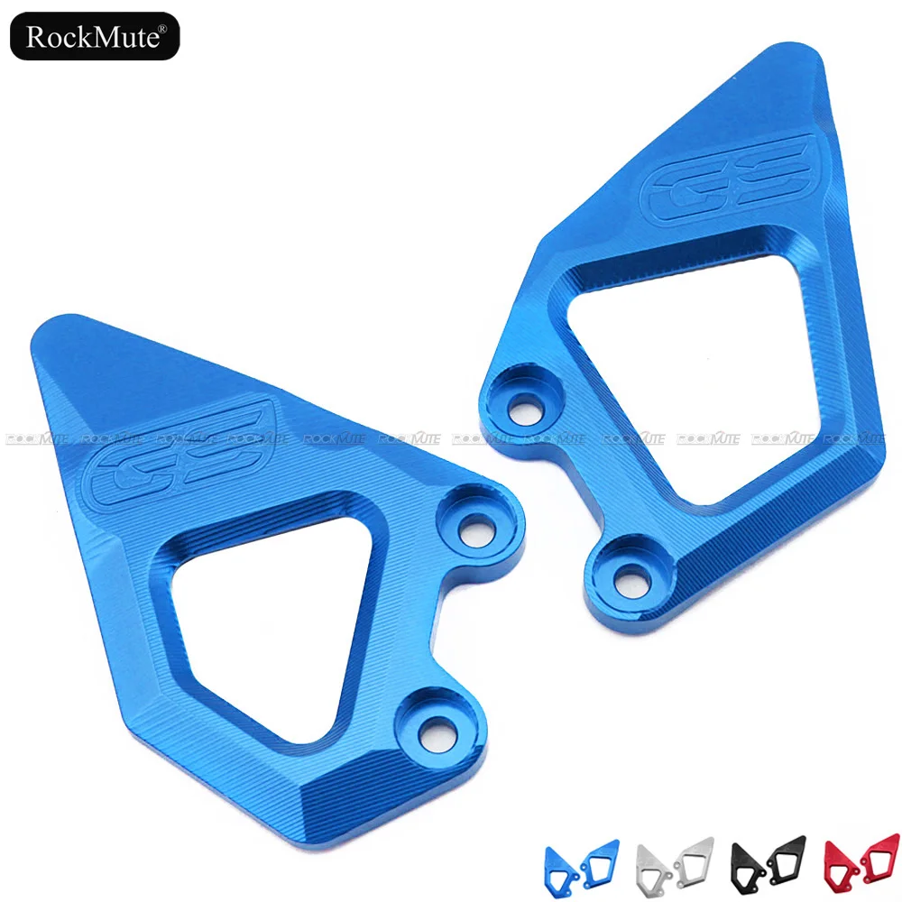 Motorcycle Footrest Foot Pegs Heel Plates Guard Protector For BMW R1200GS LC 2013-2018 Adventure 2014-2018 R1200R 2015-2017 | Автомобили и
