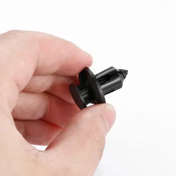 

Car-Styling 10mm Plastic Automobile Bumper Cover Plate Clip Buckle For Ford focus 2 3 Fiesta Kuga Mondeo Ecosport 20pcs 72#