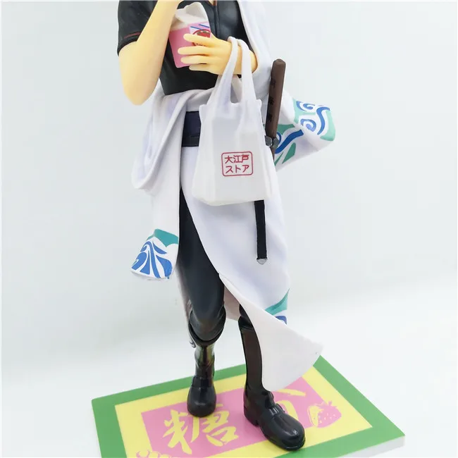 Аниме Gin Tama гинтама Саката гинтоки аматоу Ver 23 см ПВХ фигурка T30|Игровые фигурки и