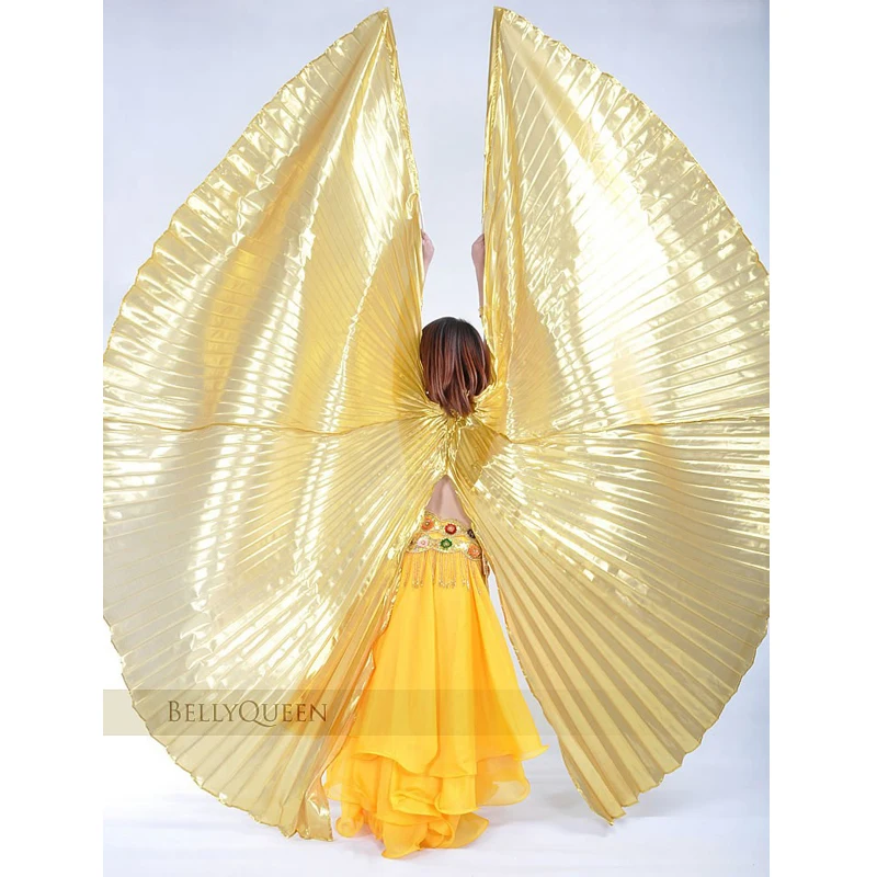 Костюм для танца живота открытые крылья Исиды золото/серебро|isis wings|belly dance costumesisis