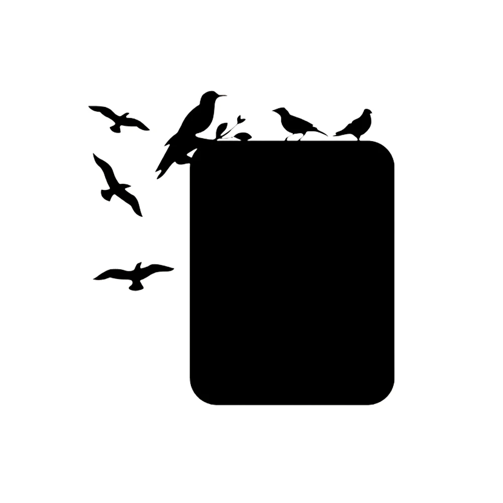 

Self Adhesive Blackboard Wall Sticker 12.6*18Inch Chalk Board Sticker Black