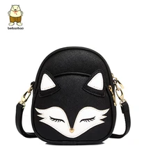 Beibaobao cute crossbody bag girls Small bag fox messenger bags high quality summer style women shoulder bags bolsas pouch tote