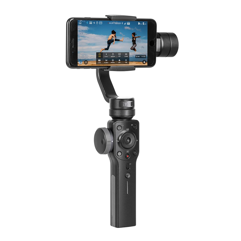 Zhiyun Smooth 4 смартфон 3 оси карданный стабилизатор мобильный видео steadicam для iphone/Android Экшн камера VS Smooth Q