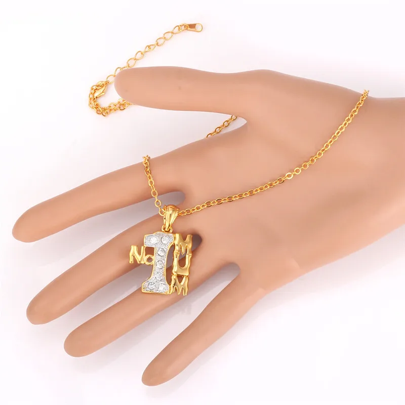 no 1 mum necklace