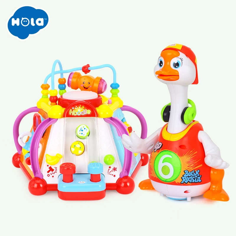 Baby Toys Electric Hip Pop Dance goose & Kids Development Toys Multifunctional Game Toys for Children