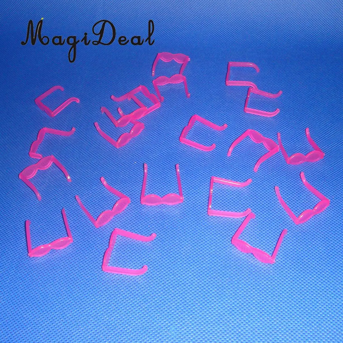 20 Pairs Lovely 1/6 Pink Stylish Eye Glasses Sunglasses Eyeglasses Lot for Dolls Accessories Girls Toys