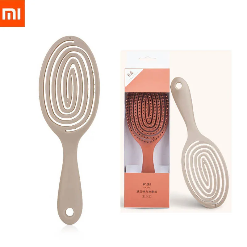 

Xiaomi XINZHI Relaxing elastic massage Comb Portable Hair Brush Massage Brush Anti-static Magic Brushes Head Combs Women Gift