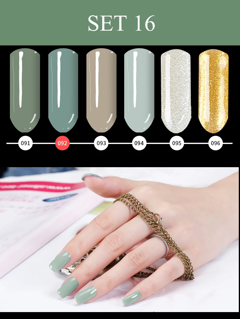 Lily Angel 7,3 мл Nail Art Дизайн Маникюр 110 Цвет Soak Off эмали гель для ногтей Светодиодный УФ гель лак для ногтей 39-76