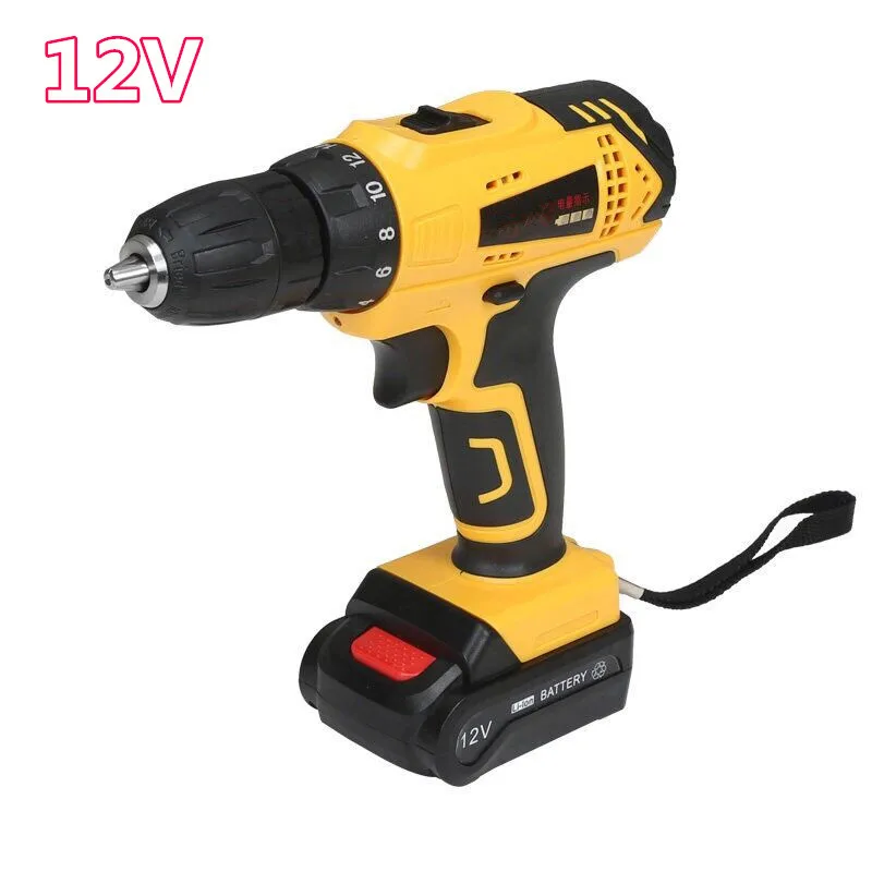 12v Rechargeable Lithium Battery Industrial grade Cordless Electric