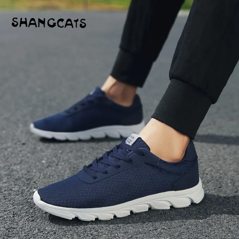 Men Runing Shoes solid color Sport Shoes Trainer Sneakers For Man 2018