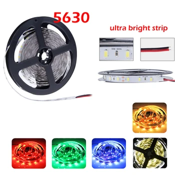 

5M 10M 20M 50M 5630 SMD LED Strip Light Ribbon Tape Lamp 300Leds 60LED/M IP20 LED Light Brighter than 5050 3528 3014 2835 Strip