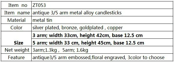 H45cm 5 arm канделябры с серебряным покрытием подсвечник Свадебные свечи возвышается хрустальные подсвечники с форой цветов ZT053sf