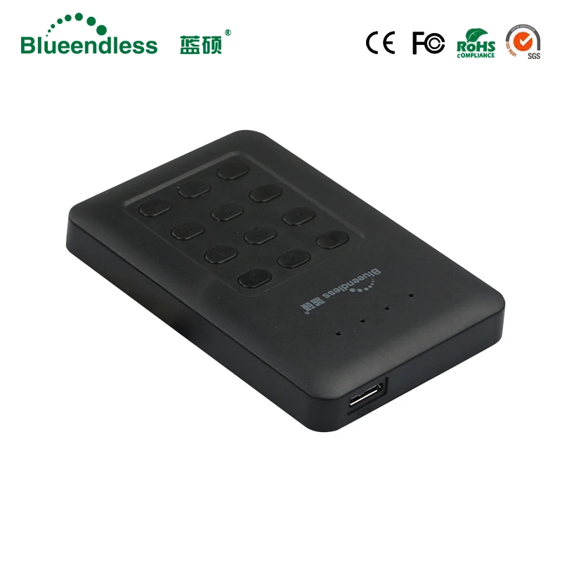  100% 1TB nuevo producto plástico hdd enclosure2.5 sata usb 30 disco duro de velocidad rápida discos