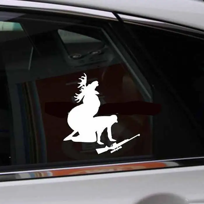 Веселые стикеры Sailnovo для автомобиля 12 см х как я люблю свое мясо теперь JDM Moose