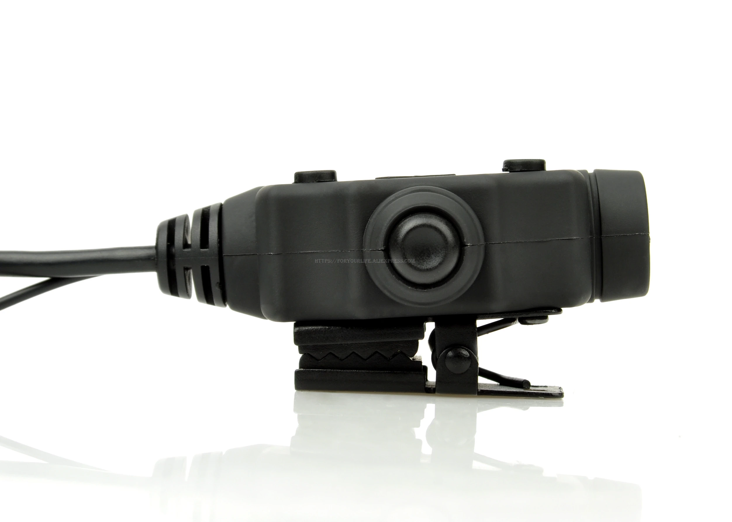 Militares de Caça Fone de Ouvido Tático Walkie-talkie Lançamento Botão Interruptor Regulamentos Acessório U94 Ptt 4 Fones de Ouvido tático & Acessórios
