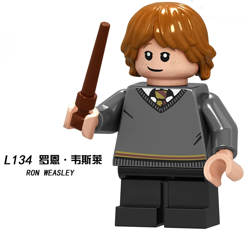 Серия Harry Potters Flitwick Дамблдор Longbottom Luna Diggory строительные блоки игрушки для детей WM6041 - Цвет: L134