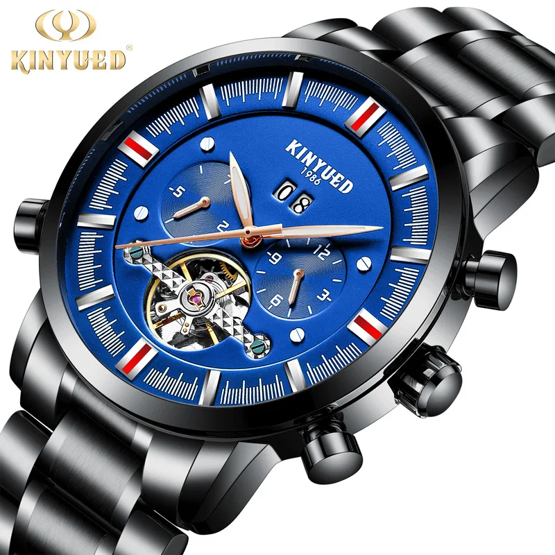 

Men Watch Mechanical Automatic Role Date Moon Phase Fashione Male Reloj Hombre Relogio Masculino zegarek meski montre