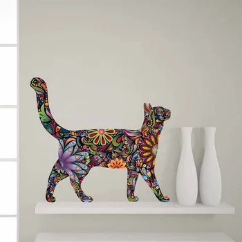 

Abstract Creative Mandala Flower Cat Horse Wall Decals Wall Stickers for Living Room Bedroom Decoration DIY Wall Decor