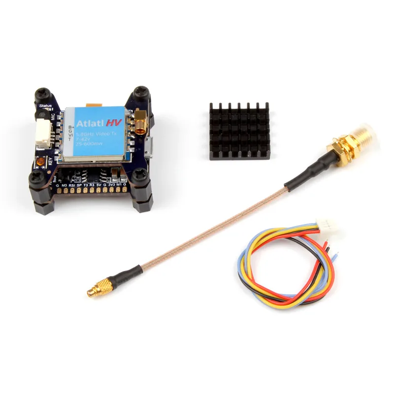

Holybro Kakute F4 Flight Controller Betaflight Cleanflight OSD+ Atlatl HV 5.8G 40CH Raceband FPV Transmitter ESC Flytower Accs