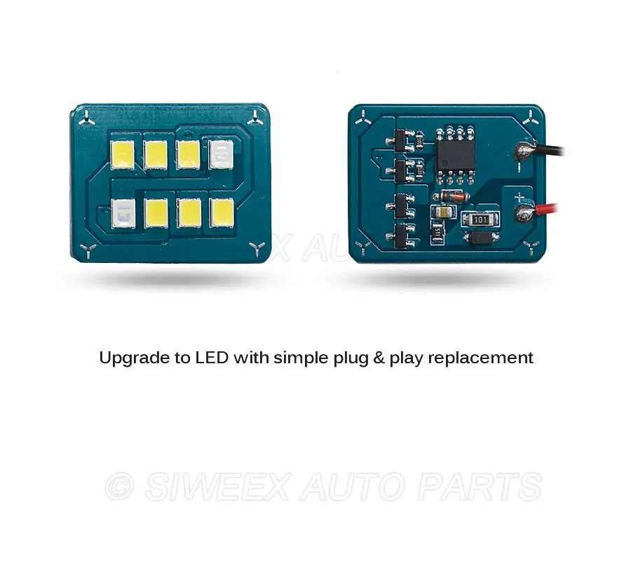 1 шт. белого и синего цвета T10 2835 8 SMD Шина CAN автомобиль светодиод Панель автомобиля лампы авто лампа для чтения в помещении лампочки купол с фестонами AC/DC 12 v