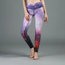 Women’s Sports Yoga Pants Leggings Elastic Gym Fitness Workout Running Tights Yoga Compression Trousers