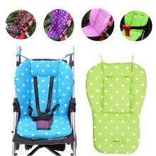 Толстый красочный стул для детской коляски мягкий коврик из хлопка в горошек аксессуары для коляски дропшиппинг Горячий