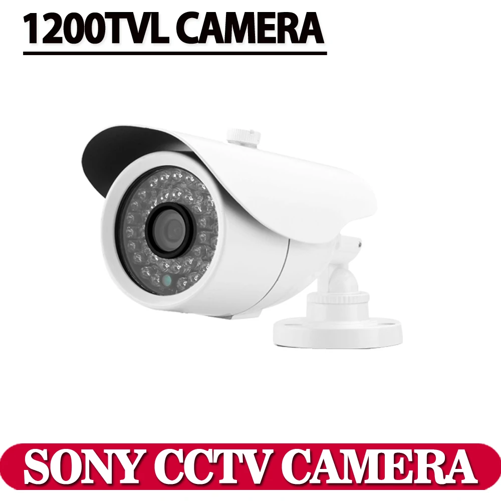 imágenes para Envío libre 2016 nuevo 1/3 "sony ccd hd 1200tvl impermeable sistema de cámaras de cctv de seguridad al aire libre cámara de infrarrojos de 100 metro imágenes para Envío libre 2016 nuevo 1/3 "sony ccd hd 1200tvl impermeable sistema de cámaras de cctv de seguridad al aire libre cámara de infrarrojos de 100 metro