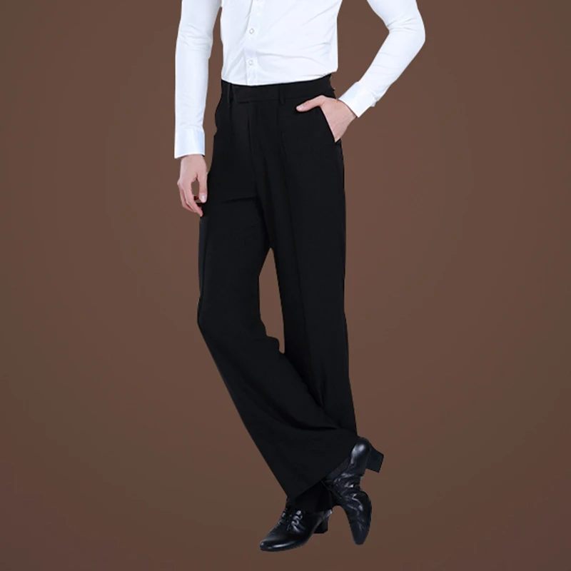 

Hot-selling adult male pocket Latin dance trousers square dance pants ballroom dancing pants modern dance men's Latin dance