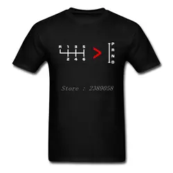 Для мужчин футболки руководство Трансмиссия Hipster Высокое качество, Большие размеры короткий рукав Футболка для взрослых Костюмы