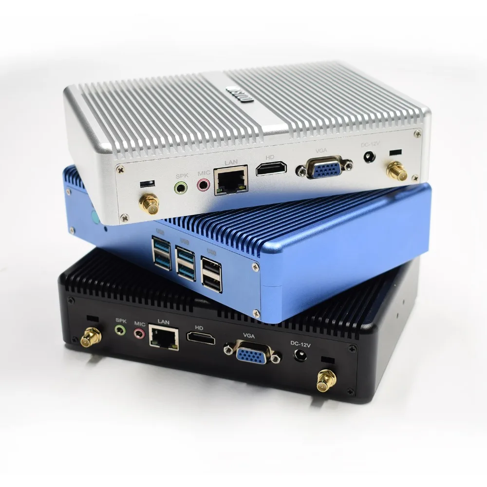 

2019 New HYSTOU Fanless Mini PC Wind10 Intel NUC Core i5 i3 i7 Pentium 4405U Celeron 2955U Micro Desktop Computer X86 MiniPC