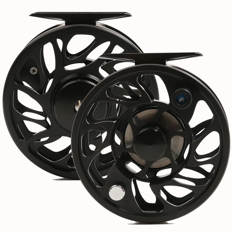 CNC Machine Cut Fly Reel 06N 3 4 Weight Aluminum Large Arbor Fly