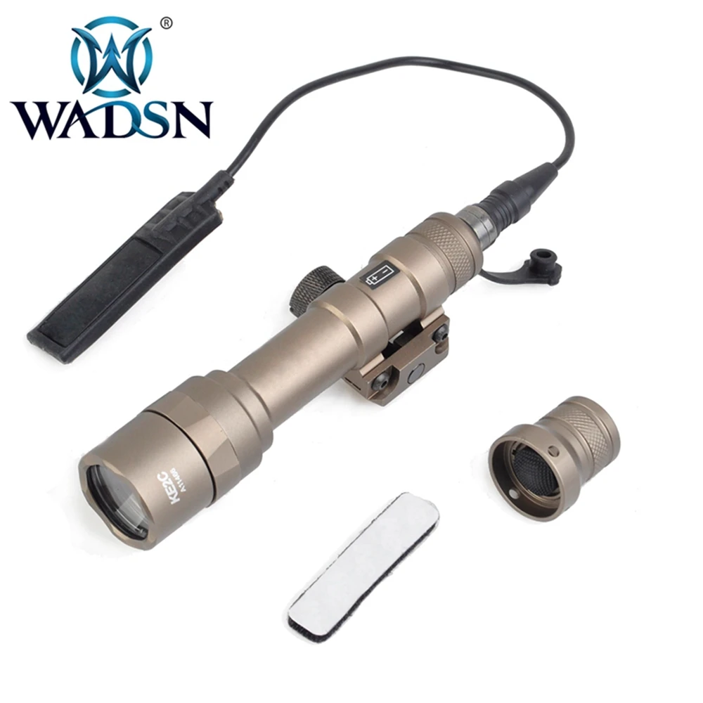 Wadsn Airsoft M600U фонарь Тактический Скаут свет светодиодный 500 светодиот сree lumens XP-G R5, фонарь для охоты и M600 переключатель фонарика WEX356