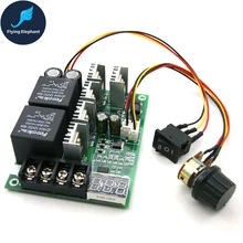 12V24V36V PWM регулятор двигателя пост. тока двигателя регулирующий переключатель обратный переключатель цифровой трубчатый дисплей