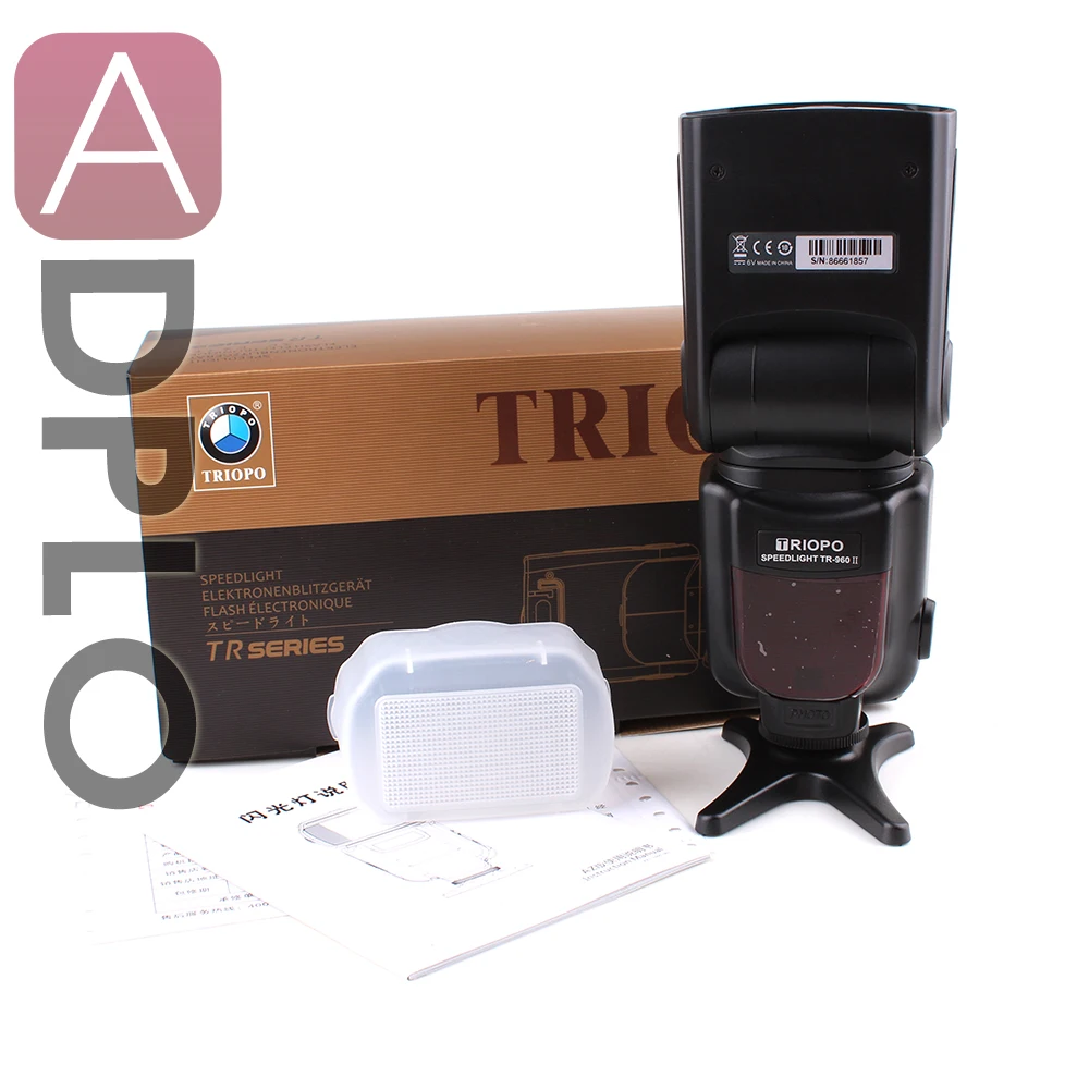 

TRIOPO TR-960 II Speedlite as YN560II Slave Flash Suit For Canon Nikon Pentax Olympus D3200 D3000 D80 D4 5D II 60D 650D 600D