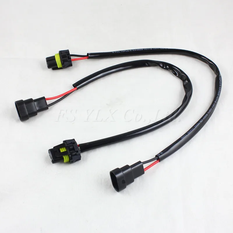 2 шт. Ксеноновые соединители для кабеля питания 9006 HB4|hid xenon|hid kithid conversion kit |