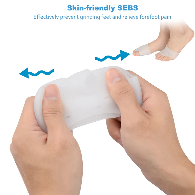 Силиконовая стелька для разделения вальгусной деформации|silicone orthotics|bunions siliconinsoles