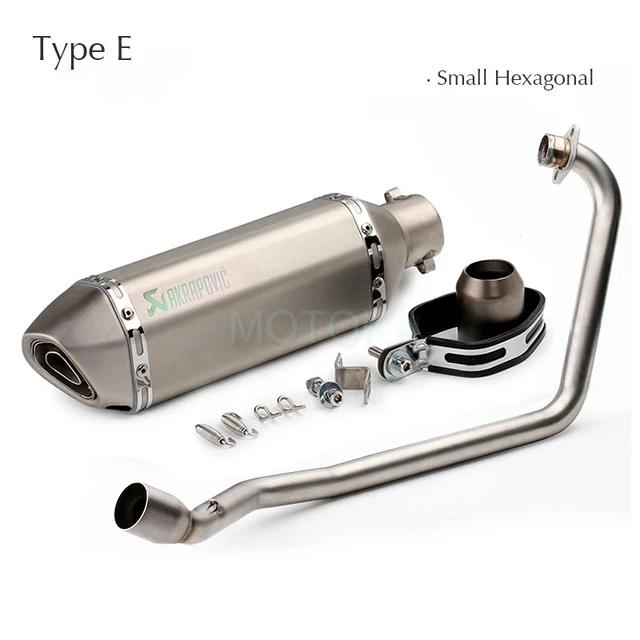 Buy Brand New Motorcycle Exhaust Silencer For BJ150 Carbon Fiber Akrapovic