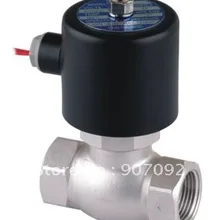 UNI-D паровой Нержавеющая сталь электромагнитный клапан PTFE клапана US-25SS 2 трехходовых электромагнитных паровой клапан 1 ''N.C DC12V DC24V AC110V или AC220V