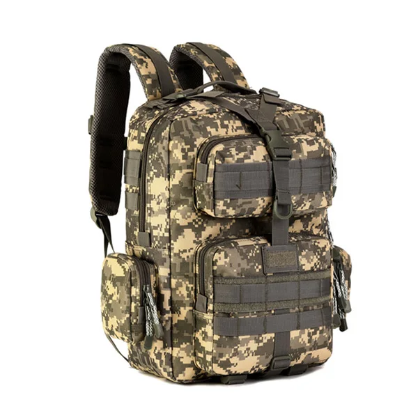 Военный армейский тактический рюкзак 30L Mochila Militar 14 дюймов, рюкзак для ноутбука, походная камуфляжная Сумка Bolsa Tatica - Цвет: ACU digital
