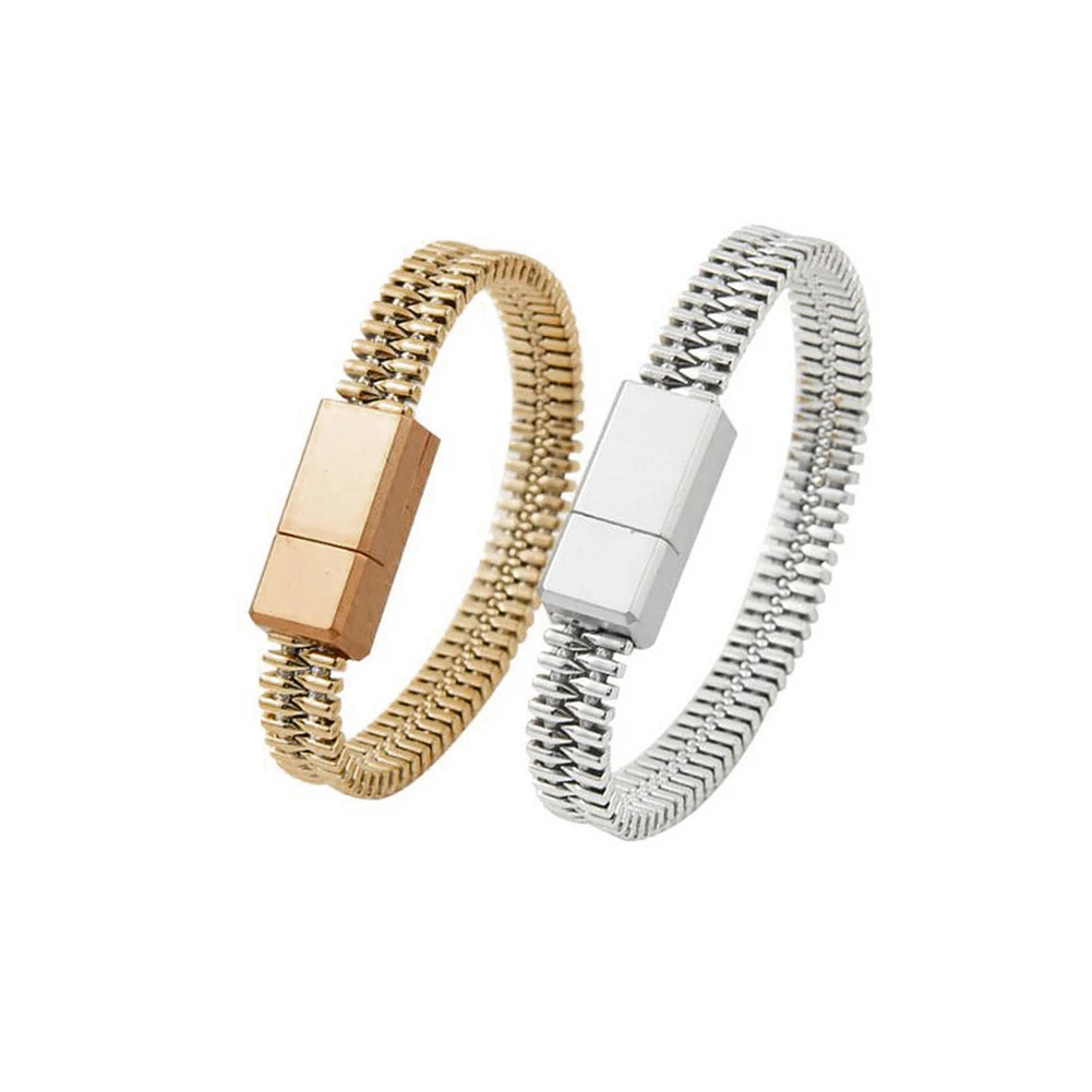 

Adapter High Speed Travel Wearable Bracelet Stable Data Transmission USB Line Fashion Home Charger Cable Anti-break For Andriod